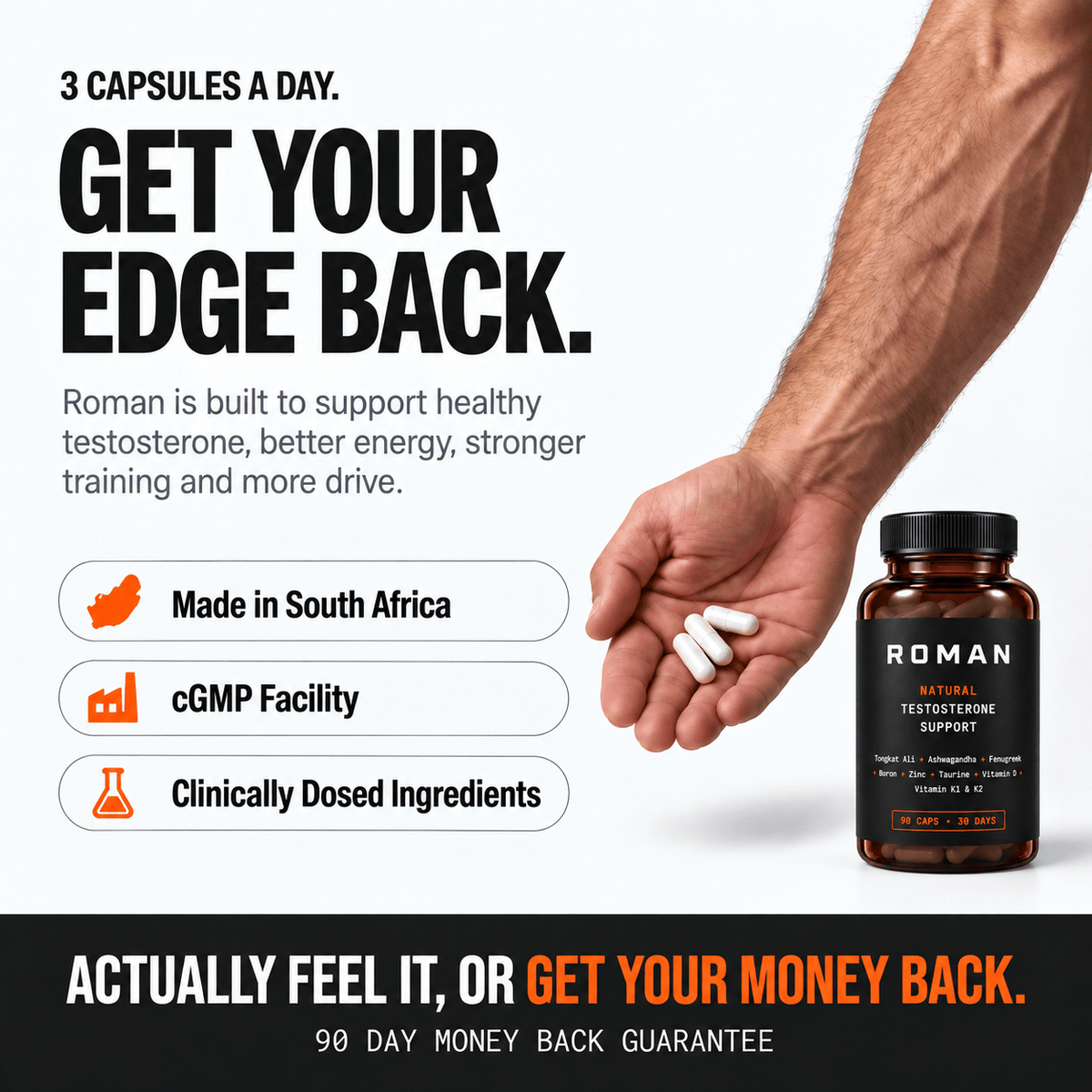 Natural Testosterone Support - Roman