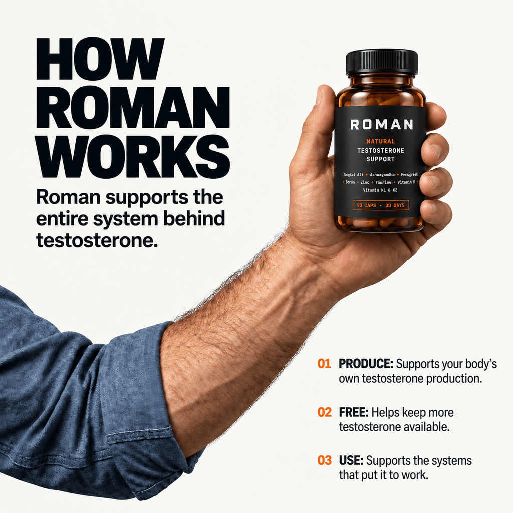 Natural Testosterone Support - Roman